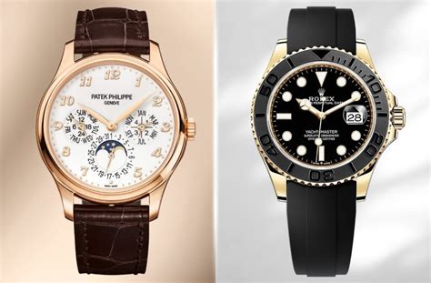 patek philippe vs rolex.